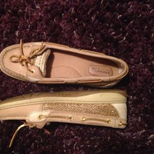 Sperry Top-Sider gold boat shoes