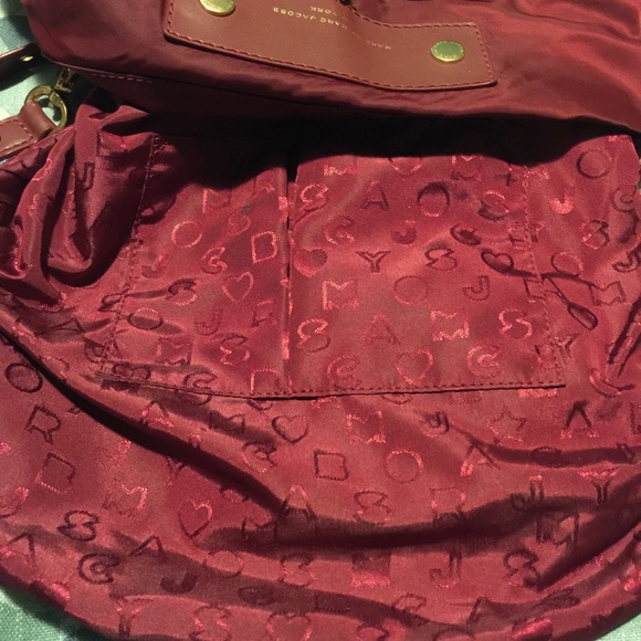Inside of Marc Jacobs bag