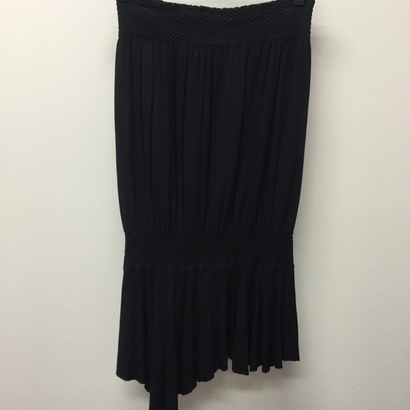 Long Black Flowy Top