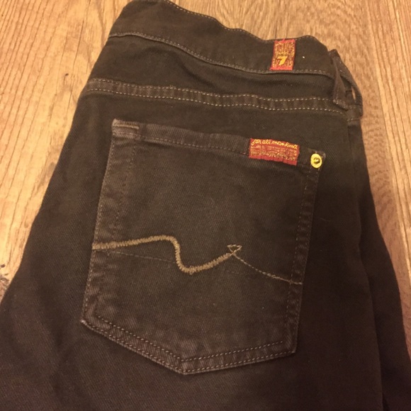 Chocolate 7 for All Mankind Nice Pant - Picture 1 of 4