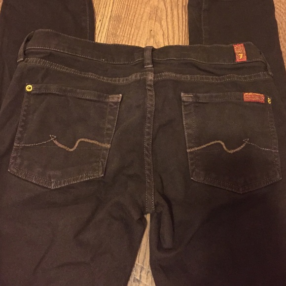 Chocolate 7 for All Mankind Nice Pant - Picture 2 of 4