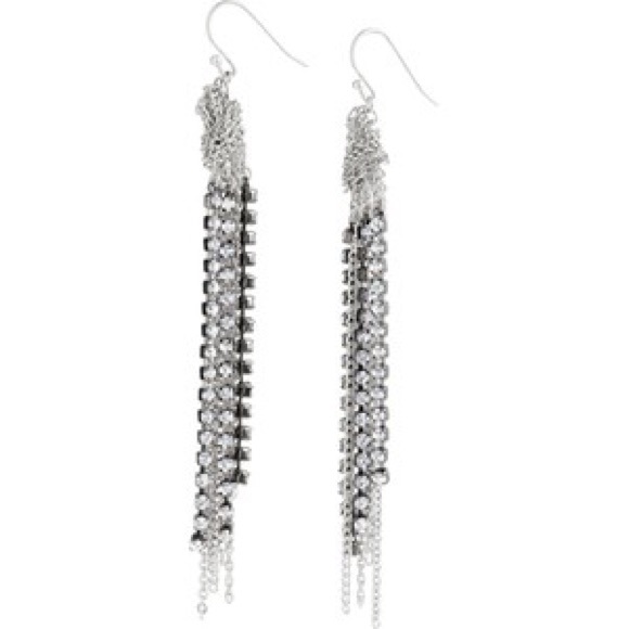 Stella and Dot Adriene Pave Earrings