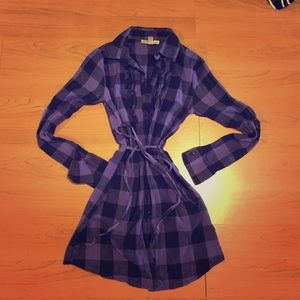 Flannel dress🚫SOLD🚫