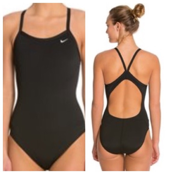 NWOT black Nike swim