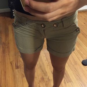 Khaki shorts!