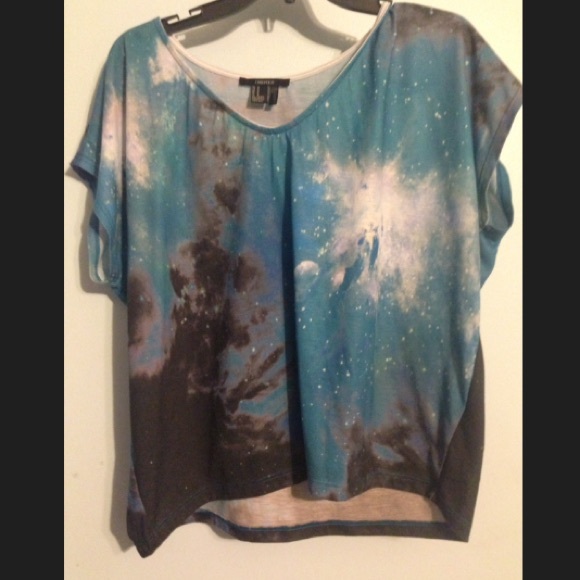 Galaxy top from Forever 21