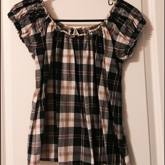 J. Crew peasant top