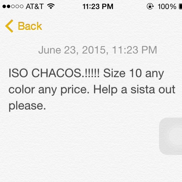 TAG ME IN CHACOS POSTS I REALLY WANT A PAIR SO BAD - Picture 1 of 1