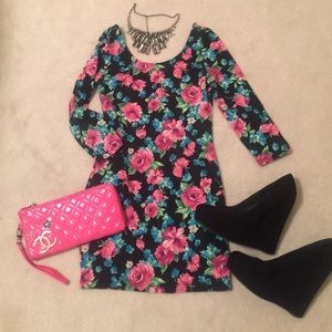 SOLD! Floral Bodycon Dress