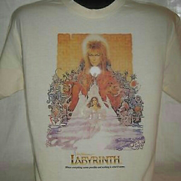 Jim Henson/David Bowie in Labyrinth T-shirt