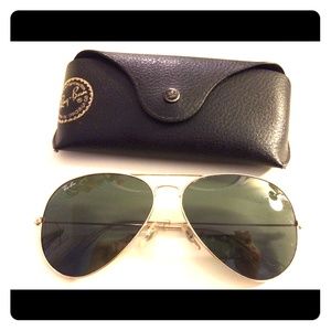 Rayban aviator sunglasses/NO TRADE