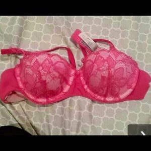 VS Sz 34A Hot Pink Balconet Bra EUC, worn once!