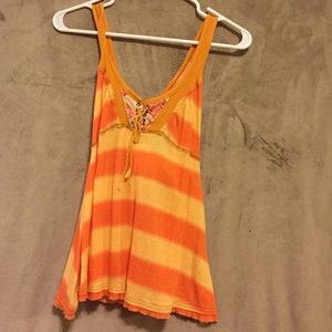 Free people tie-dye top