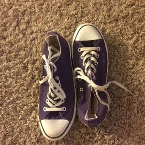 Purple converse