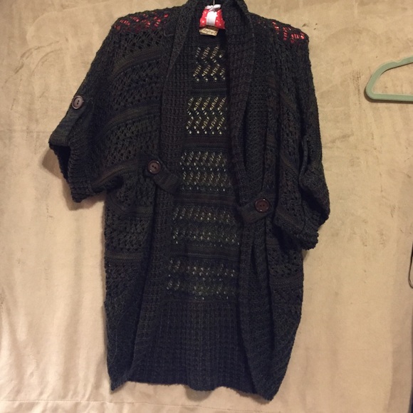 Multi colored cardigan