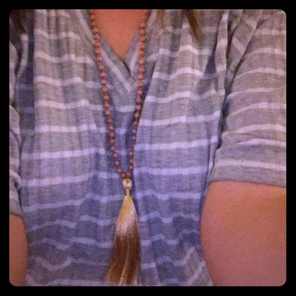 Tassel necklace