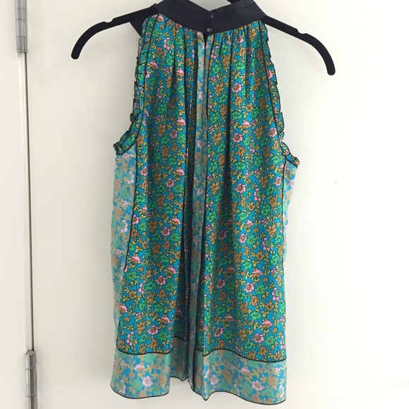 Marc Jacobs Print Silk Top - Size 2 - Picture 3 of 4