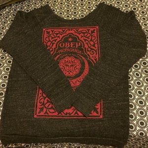 Female OBEY sweater