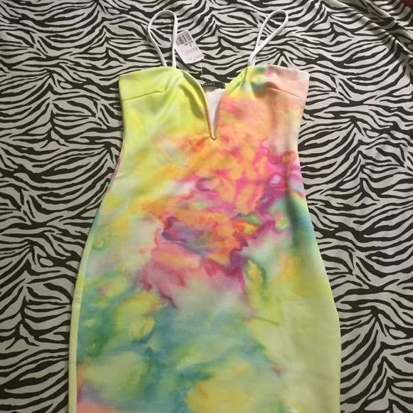 🚫SOLD🚫 Tie Dye Bodycon Dress