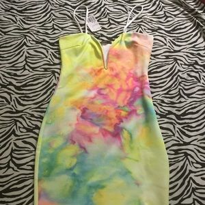 🚫SOLD🚫 Tie Dye Bodycon Dress