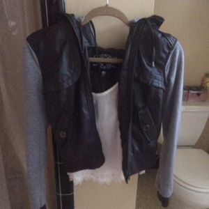 Leather jacket
