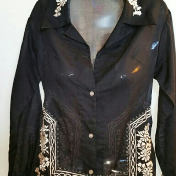 Gorgeous embroidered top