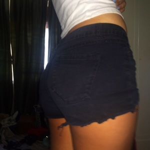 Black shorts