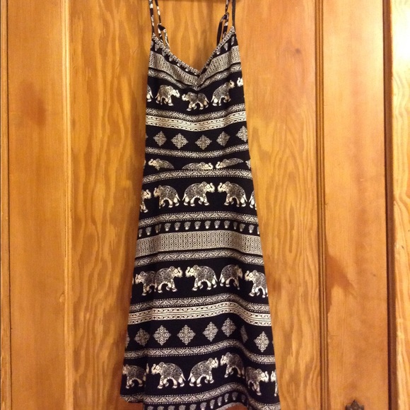 Tribal print dress(small)
