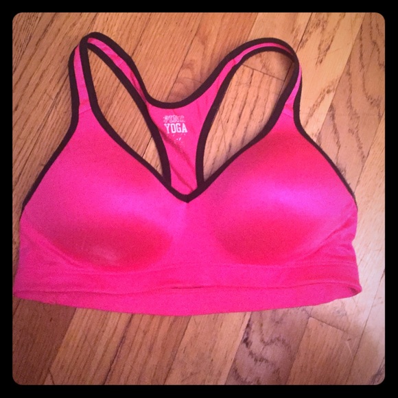 Love Pink VS Yoga workout bra padded lightly - Picture 1 of 2