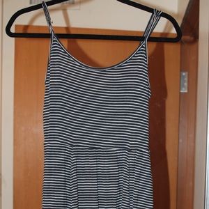 Striped Brandy Melville Spaghetti Strap Dress