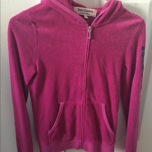 Juicy couture pink hoodie - Picture 1 of 4