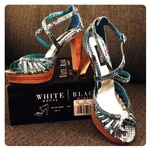 White House Black Market, strappy heels!