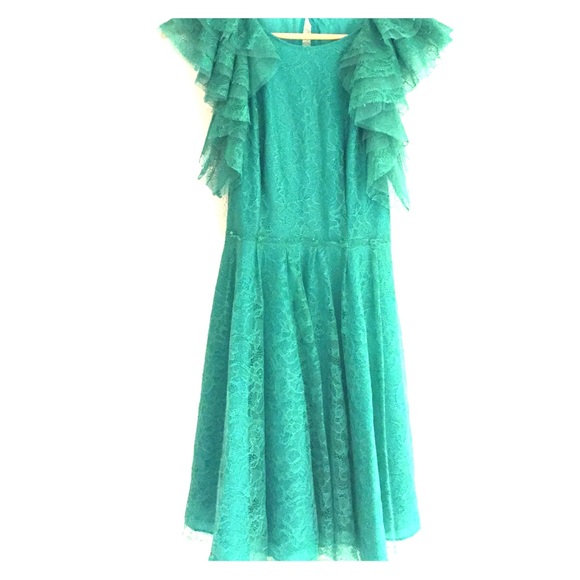 BCBG Emerald Spring Semi-Formal Dress