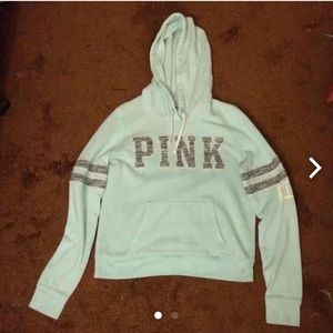 Mint Victoria's Secret hoodie