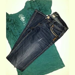 Frances Silver Jeans