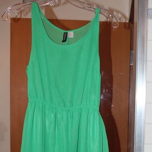Green h&m Divided Green Dress