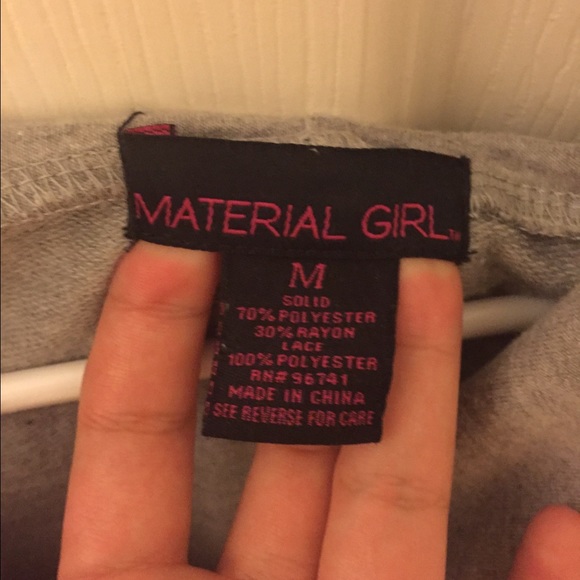 Material girl hooded cape with lace sleeve - Picture 2 of 4