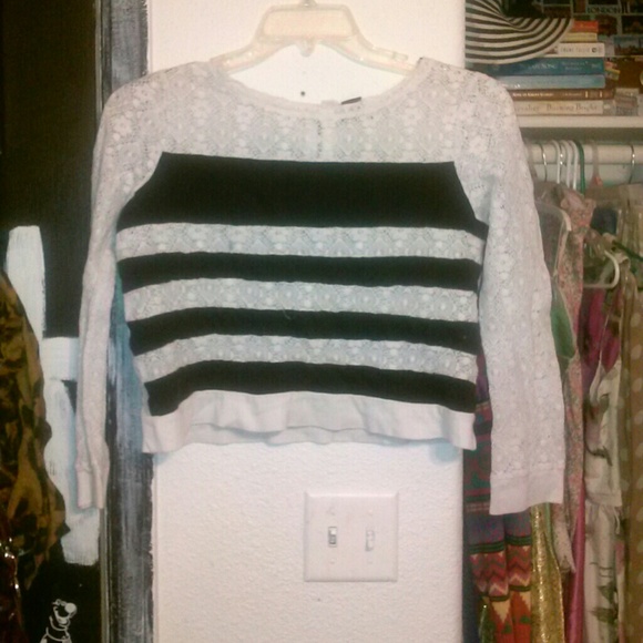 Striped Crop Top