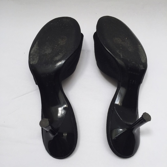 💢SOLD💢Like New Black CHANEL Slides 37 - Picture 4 of 4