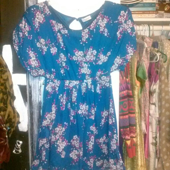 Floral Kimono Dress
