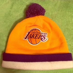 Lakers Beanie- Only worn a couple times