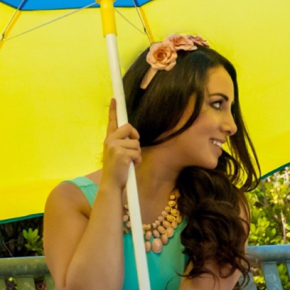 Floral head band - Picture 4 of 4