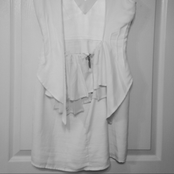 Cocktail white dress - Picture 4 of 4