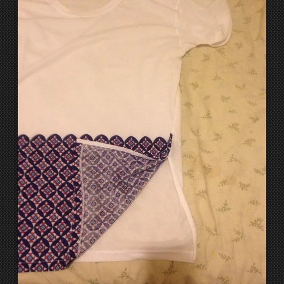 J Crew-TILE HEM COLLECTOR TEE COTTON SOLD๐๐๐ - Picture 4 of 4