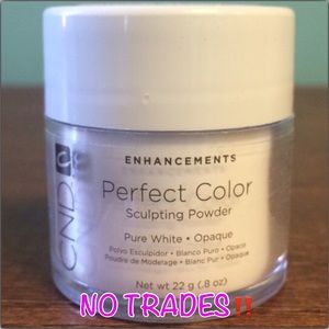 ‼️SOLD‼️CND Acrylic Powder pure white opaque