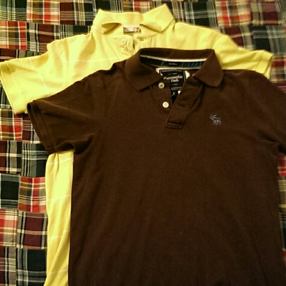 Abercrombie and Fitch polos men