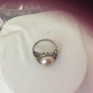 Beautiful silver ring vintage