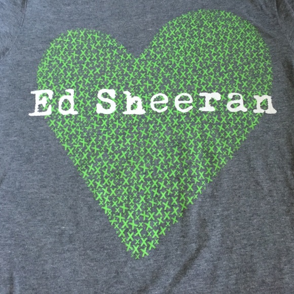 Tops - Ed Sheeran Concert T-Shirt