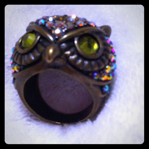 Kirks folly owl ring size 7