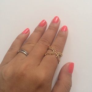 Gold Loop Ring